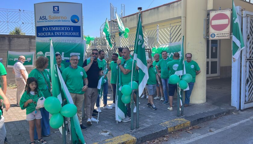 Condizioni di lavoro insostenibili del personale sanitario: sit all’ospedale di Nocera Inferiore
