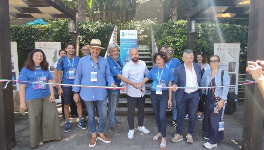 Taglio del nastro per il primo Festival Nazionale di Scienze, Ambiente e Filosofia dell’Acqua