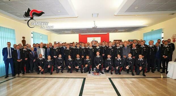 Carabinieri, il generale La Gala in visita a Salerno