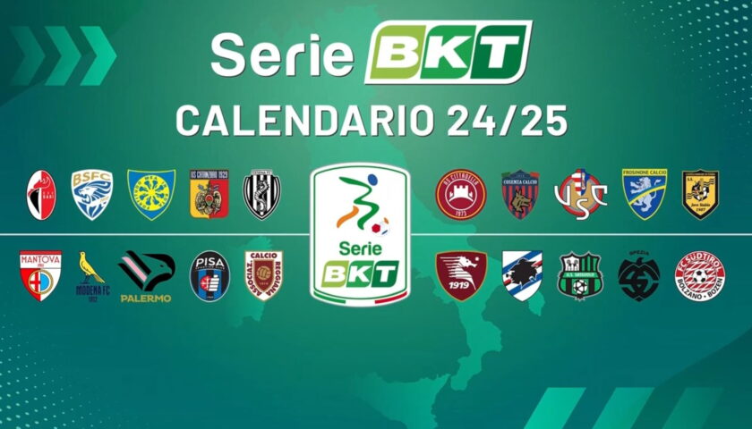 Calcio serie B, ecco il calendario completo