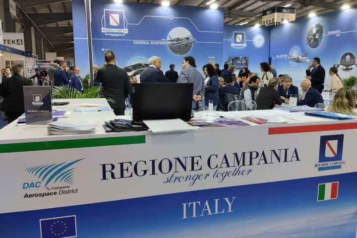 LA REGIONE CAMPANIA AL “FARNBOUROUGH INTERNATIONAL AIRSHOW 2024” DI LONDRA