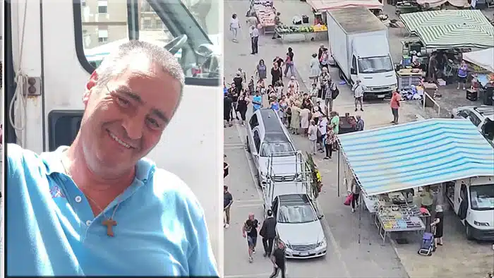 Salerno, lutto a Torrione per la morte del commerciante di 54 anni Francesco Russo