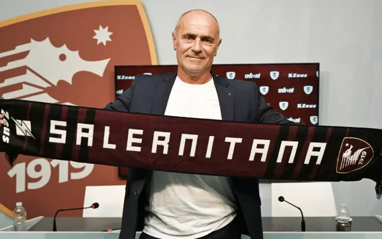 Salernitana, ufficializzato lo staff di Martusciello