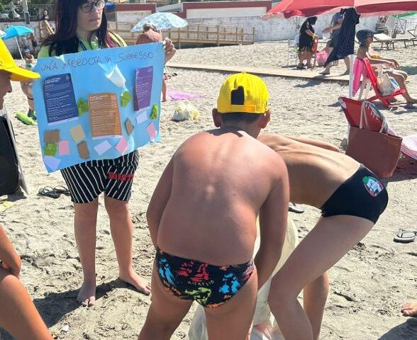 Salerno, una domenica differente… in spiaggia