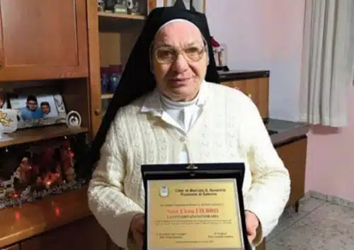 Mercato San Severino piange suor Elena Fierro: per anni ha curato l’asilo e formato tanti giovani