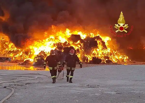 Incendio Ecoballe a Persano: Associazione Coltivatori chiede tutela aziende agricole e zootecniche