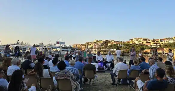 Il presidente della Salernitana Iervolino presente al libro su Gigi Riva a Porto Cervo