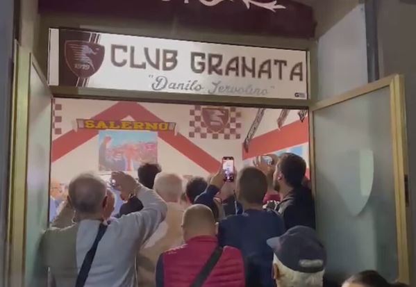 IL CLUB GRANATA DI PENTA CANCELLA L’INTITOLAZIONE AL PRESIDENTE DANILO IERVOLINO