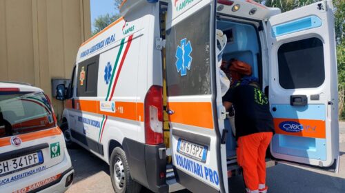 Malore al centro commerciale di Pontecagnano Faiano, interviene il Vopi