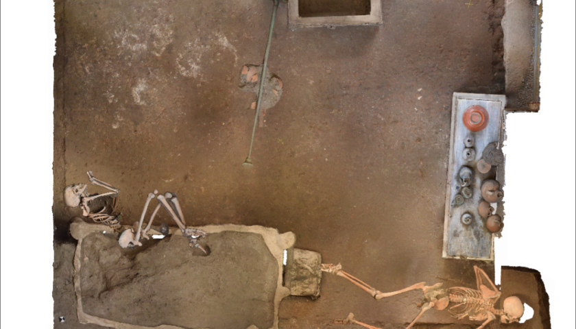 A Pompei ritrovati i resti di altre due vittime dell’eruzione