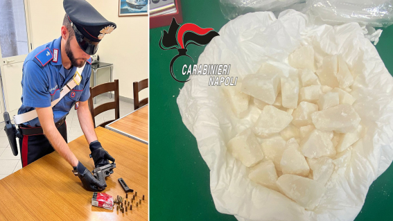 Blitz dei carabinieri, droga e armi tra le palazzine popolari