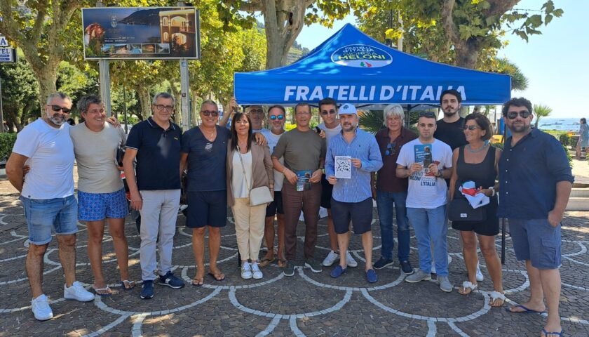“STIAMO CAMBIANDO L’ITALIA” – FABBRICATORE (FDI): “STAMATTINA A MAIORI CON VIETRI, IANNONE E GAMBINO”