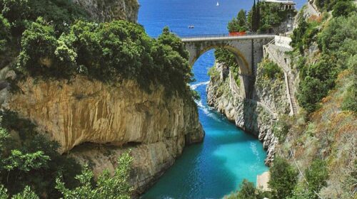 Tuffo   al Fiordo di Furore: gravemente ferito un turista
