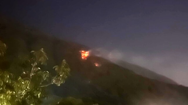 La provincia che brucia, a fuoco il Chianiello di Angri