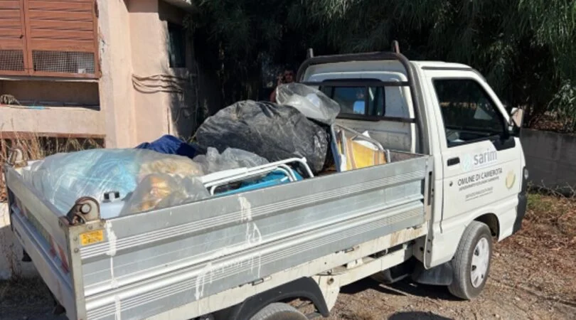 Marina di Camerota, sgombero per un accampamento abusivo