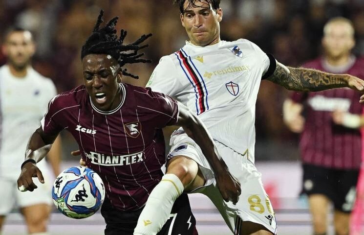 Braaf fa esplodere l’Arechi, la Salernitana supera la Sampdoria e dimentica il Sudtirol