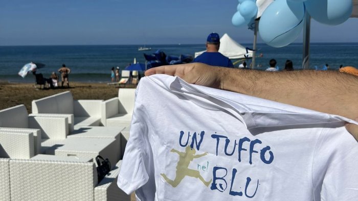 Castellabate: attività in spiaggia per i bambini autistici