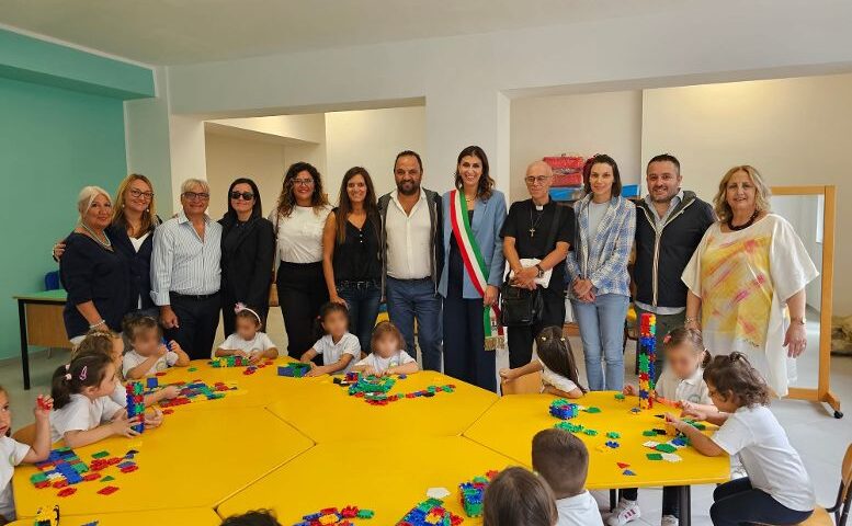  Baronissi, la sindaca  Petta: “Taglio del nastro del nuovo Polo dell’Infanzia”