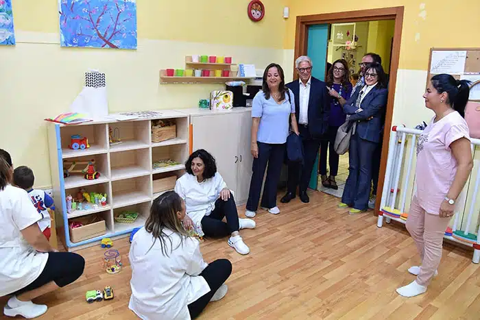Salerno, sindaco e Assessore inaugurano l’anno educativo degli asili comunali