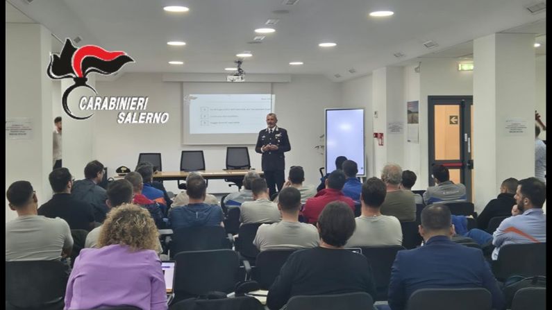 NOCERA INFERIORE, “GESTIONE RISCHIO AGGRESSIONE DEGLI ADDETTI ALLE VERIFICHE”. CARABINIERI PER LA FORMAZIONE DEL PERSONALE ENEL