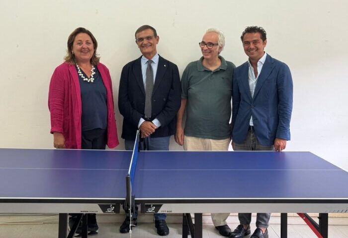CARCERE DI SALERNO, IN REGALO TAVOLI DA PING PONG