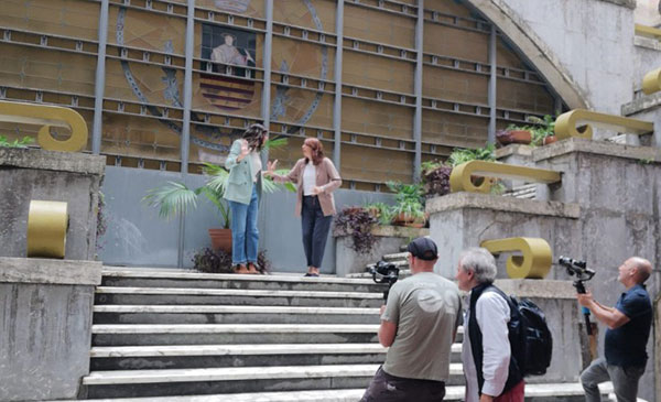 Le telecamere di RaiUno a Palazzo di Città: puntata di “Linea Verde” su Salerno