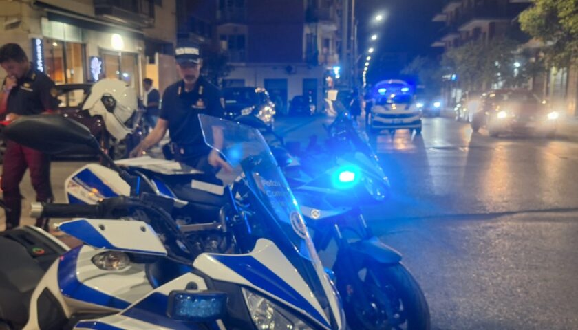 Salerno, controlli e sanzioni in piazza Gloriosi