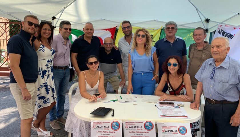 Referendum contro l’Autonomia Differenziata: raccolte quasi 700 firme a Castel San Giorgio con l’iniziativa del circolo Pd sangiorgese