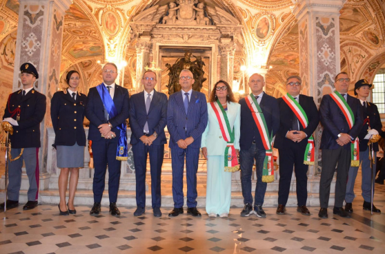 Salerno, la Polizia di Stato celebra San Michele nella cripta del Duomo