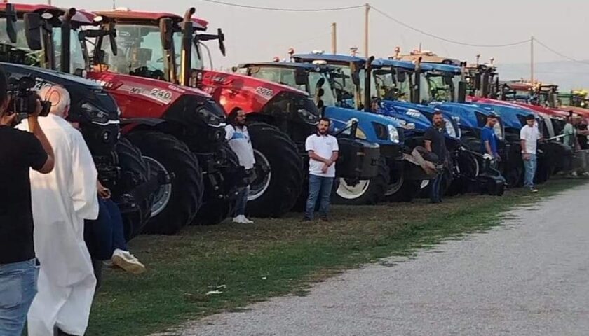 Raduno trattoristico con benedizione alla Chiesa in San Vito al Sele