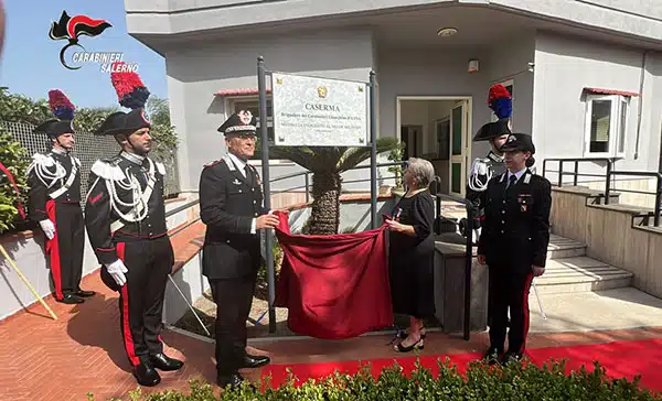 Angri, intitolata a Gioacchino D’Anna la caserma dei carabinieri