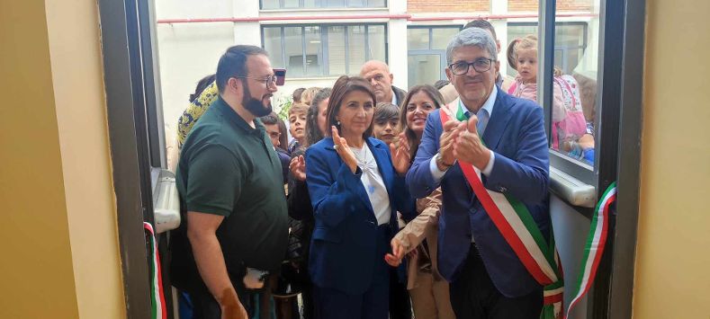 Cava de’ Tirreni, inaugurata la palestra di Passiano