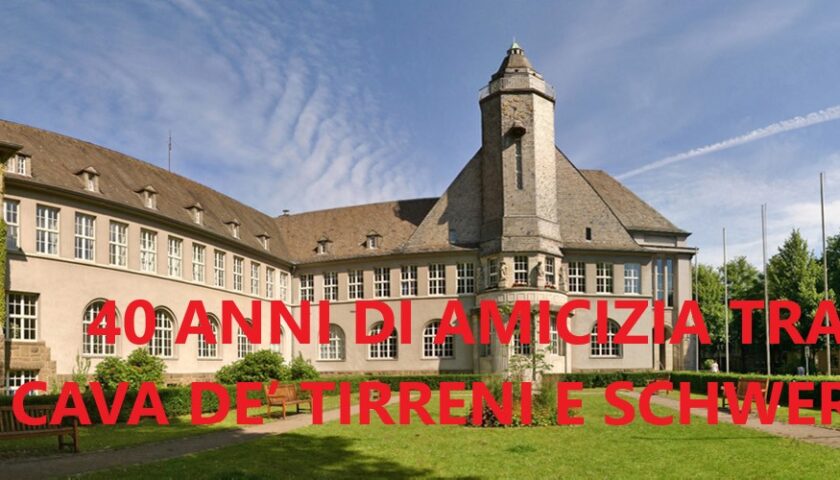 Cava de’ Tirreni, si festeggiano i 40 anni di amicizia con Schwerte