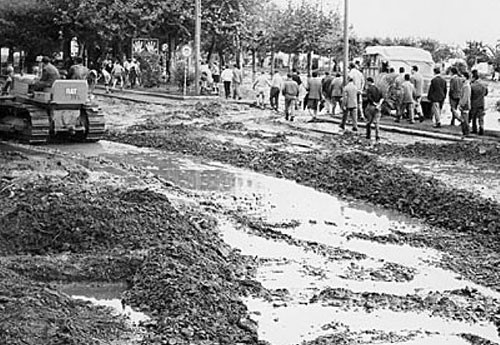 Salerno, anche il quartiere Mariconda ricorda l’alluvione del 1954