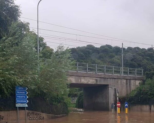 Maltempo, disagi nel Cilento: Ascea sott’acqua