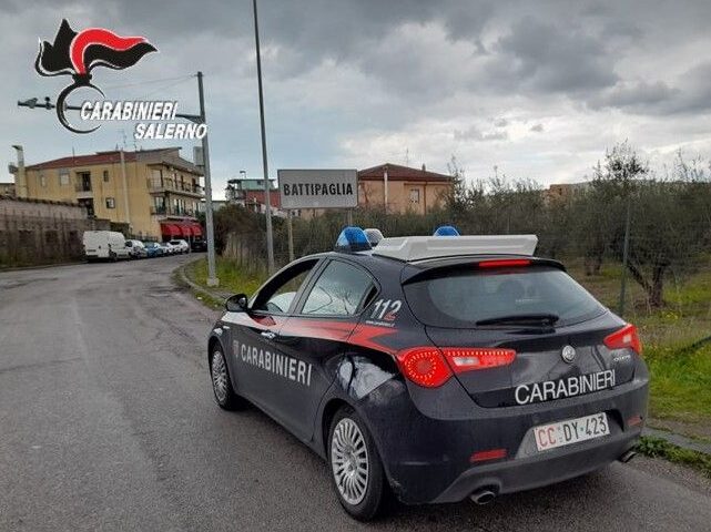 Battipaglia, servizio straordinario dei carabinieri sul territorio