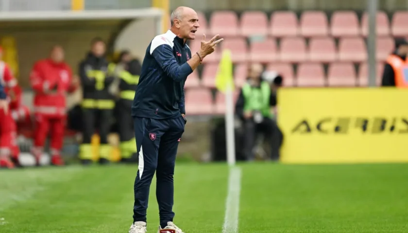 Salernitana, Martusciello: “Con il Cesena bisogna fare punti, però serve tanta pazienza”