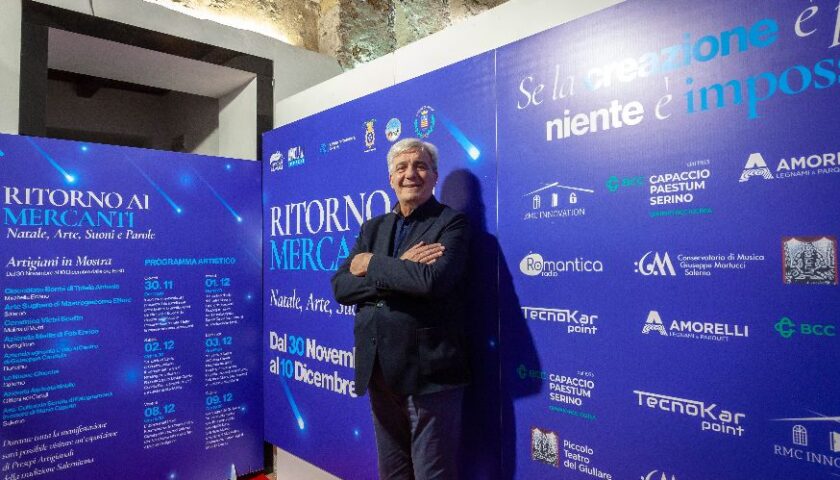 SALERNO, “RITORNO AI MERCANTI”: UN NOVEMBRE D’ARTE