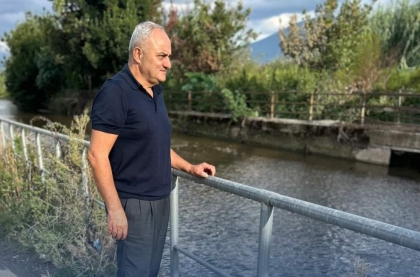 Dragaggio fiume Sarno, Carpentieri (FdI): “Riprendono i lavori tra lo sfioratore e Ciampa di Cavallo”