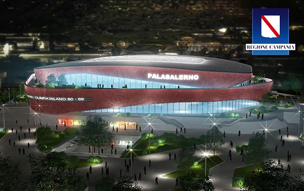 Salerno, Palazzetto dello Sport: inizio lavori a gennaio del 2025