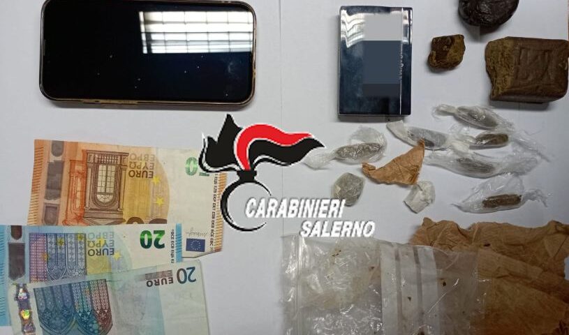 Droga a Mercato San Severino: arrestato un 17enne