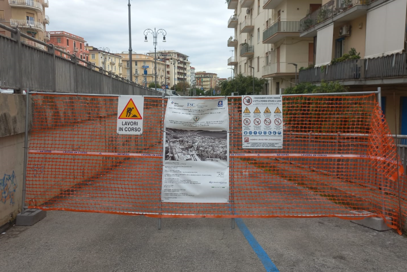 Trincerone a Salerno, variante per le mura marce