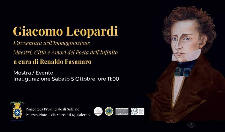 Salerno, Pinacoteca provinciale. Domani l’opening della mostra su Leopardi a cura di Fasanaro