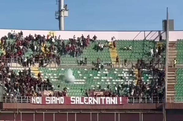 Daspo per due tifosi del Palermo e uno della Salernitana