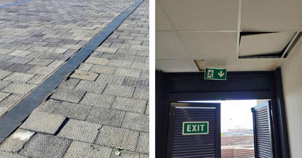 Salerno, scollati altri giunti in Piazza Libertà: crepe e sicurezza zero nei locali sottostanti