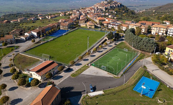 Atena Lucana, riaperto lo stadio ristrutturato e intitolato a Paolo Bognanni