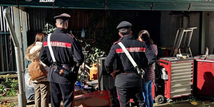Pontecagnano, recuperata refurtiva all’interno di un furgone