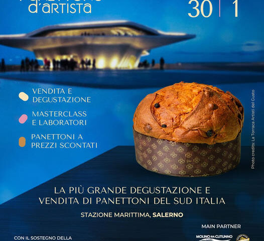 A Salerno Panettone d’Artista 2024 celebrerà l’artigianalità dei Maestri del lievito Madre