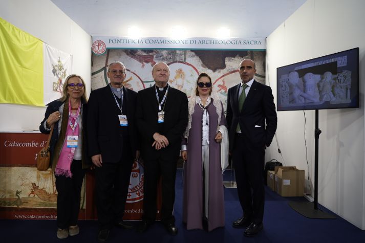Monsignor Bellandi alla Bmta:  l’archeologia trasmette valori di spiritualità in questi tempi oscuri