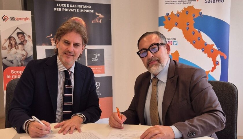4G Energia e FenImprese Salerno: una partnership strategica per offrire vantaggi a clienti e associati
